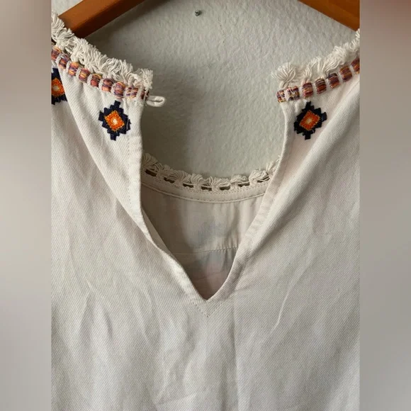 Anthropologie Akemi + Kin Reagan Embroidered Shift Dress Women’s 4 Small - Picture 10 of 14